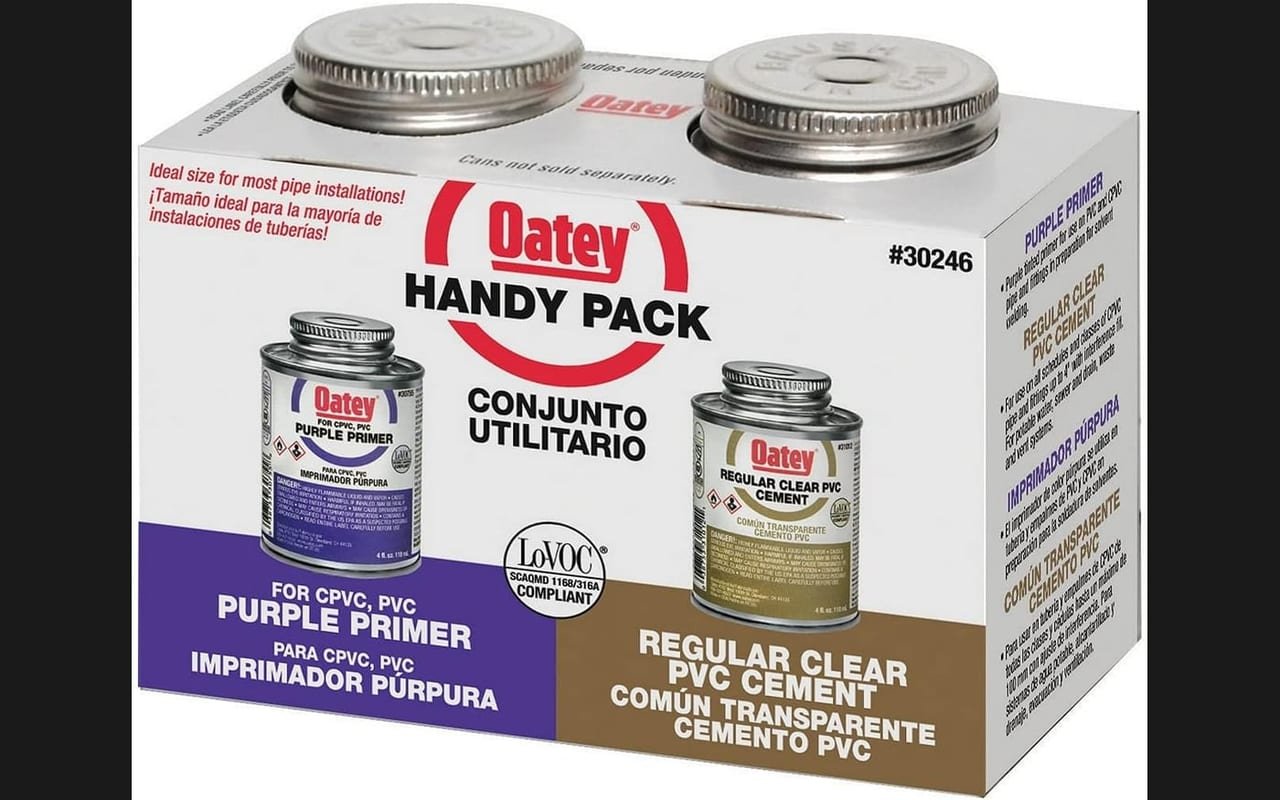 Purple Primer Cement Combo
